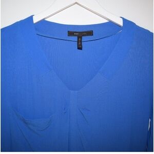 BCBG Rosetta tunic dress in blue. Size Small.